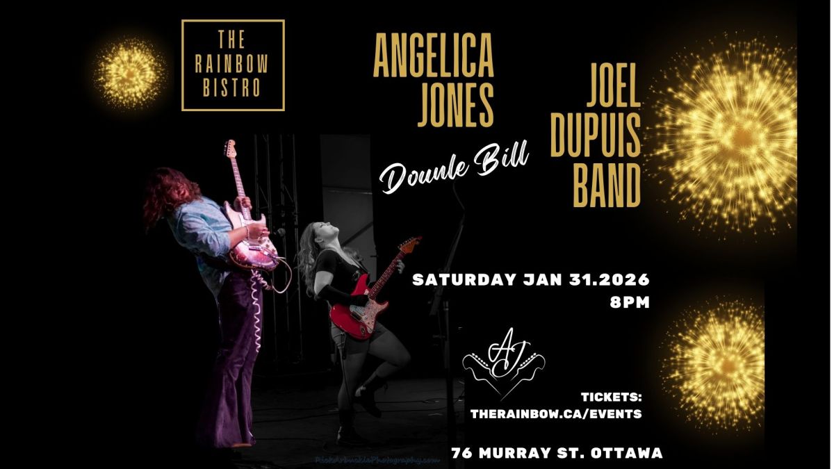 ANGELICA JONES & THE JOEL DUPUIS BAND – DOUBLE&nbsp;BILL!