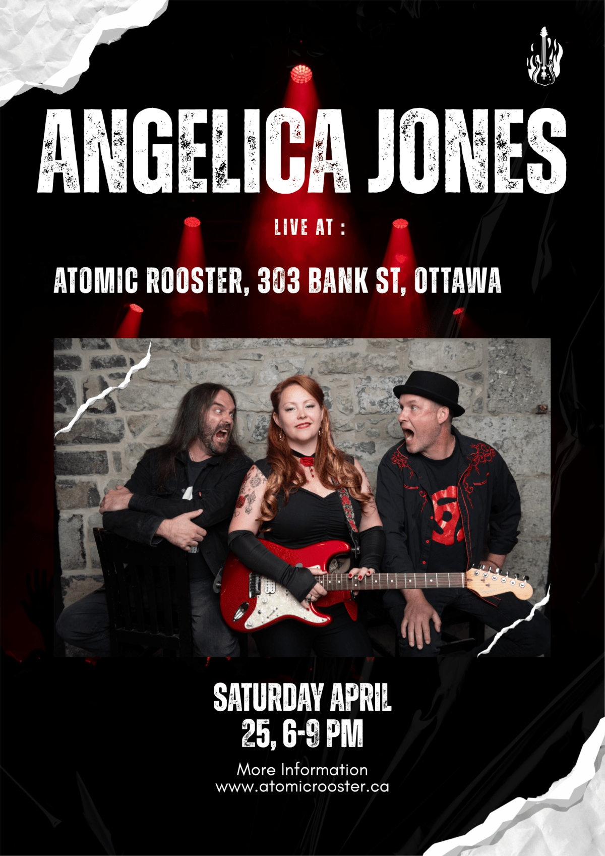 Angelica Jones ROCKS the&nbsp;Rooster!